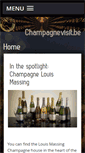 Mobile Screenshot of champagnevisit.be